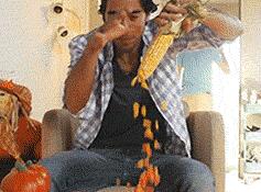 喜欢吃玉米糖果吗？ - Do you like to eat corn candy?