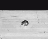 The reaction of dropping mercury on the aluminum sheet is good,在铝板上放滴水银的反应好玄幻