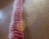 人民币多米诺骨牌的玩法，有钱好任性啊 - The way to play the RMB Domino is rich and capricious.