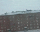 In Russia, the roof is not windproof... It sets off your cover.,在俄国，房顶不防风......掀起了你的盖头来.....