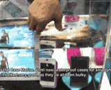 听说iphone可以防水，可以试下哦 - I heard that iPhone can be waterproof. I can try it.