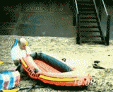 卧槽，看到最后吓尿了 - In the grooves, you see the end of the urine.