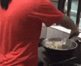 使用山寨锅的结果 - The result of using a Shanzhai pot