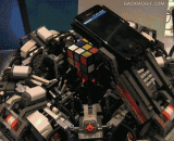 魔方复原机器人，5秒还原魔方 - Magic cube restoration robot, 5 seconds to restore the magic cube