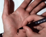 3D illusion painting: the zipper [2P] in the hand,3D错觉绘画：手中的拉链[2P]