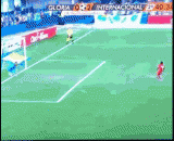 门将自始至终都没看到球在哪儿，就是这么神奇 - The goalkeeper didn't see where the ball was from beginning to end.