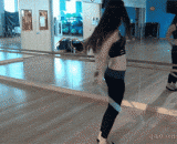 妹子呼啦圈玩得好炫好性感呢 - My sister's hula hoop is good to show up sexy