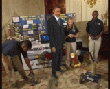 被玩坏的奥巴马，蛋疼疼疼！ - The bad Obama, the egg hurts!