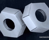 穿螺母视觉错觉 - Visual illusion of wearing nut