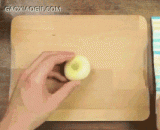 洋葱丁的正确切法 - Correct cutting of onions