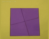 It's amazing. Try to find four pieces of paper and try it,好神奇呢，赶紧找四张纸试试吧