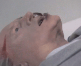 恐怖电影截图：体内突然好多蟑螂出来 - Horror movie screenshots: suddenly a lot of cockroaches come out of the body.