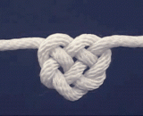 爱心结的编法，你学会了吗 - Do you learn how to compiling love knot