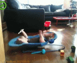 俺从小就要健身，将来身体棒棒的 - I want to keep fit since I was a child.