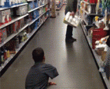 歪国人整人无节操，超市买东西惊现无腿人[2P] - Crooked people are unscrupulous in their integrity, and supermarket shopping is a [2P] with no legs.