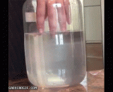 Hand in hot ice,手放到热冰里