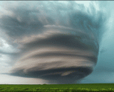 GIF chart of supercell thunderstorms and tornadoes with time-lapse photographic records [9P],延时摄影记录的超级单体雷暴与龙卷风GIF动图[9P]