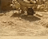 The hard work of the Brickman.,拼命的搬砖工...