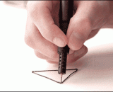 用3D笔画一个三角形 - Draw a triangle with 3D