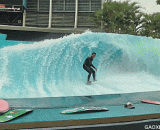 You can play surfing like this at home. How cool!,在家里也可以这么玩冲浪！好酷炫！