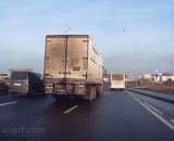 The truck driver, the technology, has to take...,货车司机这神技术，不得不服…