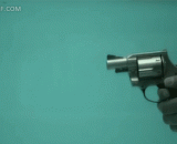 高速摄影拍摄手枪在水下开枪的瞬间[2P] - High speed photography shooting pistol shot underwater [2P]