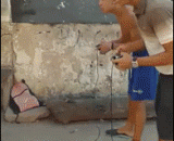 非洲孩子的游戏机，好逼真的3d效果 - African children's game machine, a good 3D effect