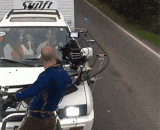 It turned out that the driving lenses were taken.,原来那些开车镜头是这样拍的