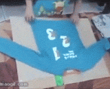 纸盒快速叠衣服的技能[3P] - A fast stack of clothes in a paper box [3P]