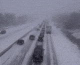 大雪天要封路的原因 - The reason for the road to be blocked by heavy snow