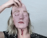 万圣节的变脸把戏，好棒哦！ - Halloween face trick, wonderful!