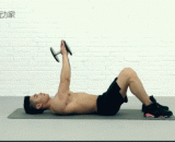 七个哑铃上肢动作[7P] - Seven dumbbell upper limb movements [7P]