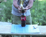 Condom Coca-Cola VS chemical reaction [2P],套套&可口可乐VS曼妥思产生的化学反应[2P]