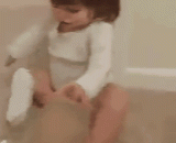 A lovely and strong child,可爱又坚强的孩子