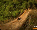 狂拽吊炸天的后空翻上坡方式 - The upslope way of the back somersault