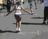 世界上跳绳最快的人，简直是在飞啊！ - The fastest rope skipper in the world is flying!