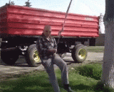 终于知道为啥是光头了....看着都疼！ - At last know why it's shit... It hurts!