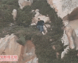 一脚踩空，从山上摔下来 - Step on the sky and fall down from the mountain