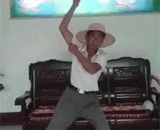 The man was a man of stories when he was young,大爷年轻时是有故事的人