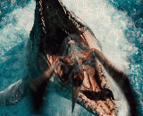 2015 Jurassic world's ultra - shocking GIF dynamic picture [6P],2015侏罗纪世界超震撼的gif动态图片[6P]