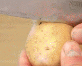 How to clean potato skin quickly,怎么快速清理土豆皮