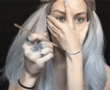 Artist Krysti Ellen combines face and hand painted [3P],艺术家Krysti Ellen脸部和手部结合彩绘[3P]