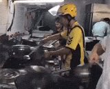 被外卖耽误的厨师 - A chef delayed by a takeout