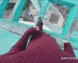 Skew people use life to pretend to be forced to see my legs soft!!,歪国人用生命在装逼，看得我两腿发软！！