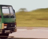 卡车vs立柱，卡车惨败 - Truck vs post, truck defeat