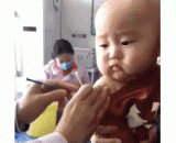 Baby, don't cry, remember you are a man,宝宝，不哭，记住你是男子汉