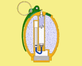 手榴弹引爆的原理 - The principle of hand grenade detonating