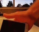 Local tyrants play iPhone6 like this, and my kidneys are bent.,土豪都是这么玩iPhone6的，我的肾被折弯了啊