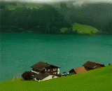 The small town of Lungern in Switzerland is so beautiful,瑞士的龙疆小镇美的太不像话了