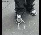 系鞋带高手 - A shoelace
